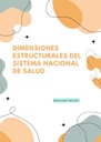 DIMENSIONES ESTRUCTURALES DEL SISTEMA NACIONAL DE SALUD