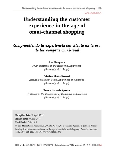 Comprendiendo la experiencia del cliente en la era de las compras omnicanal