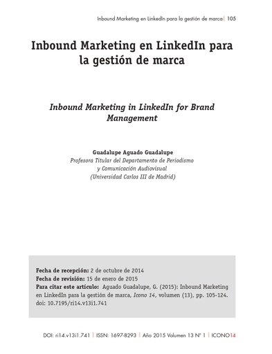 Inbound Marketing en LinkedIn para la gestión de marca