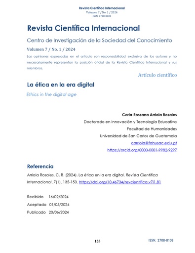 La ética en la era digital