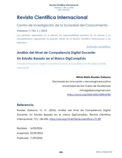 Análisis del Nivel de Competencia Digital Docente: Un Estudio Basado en el Marco DigCompEdu