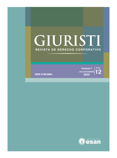 Giuristi: Revista de Derecho Corporativo Vol. 6 Núm. 12