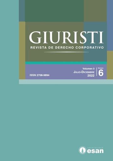 Giuristi: Revista de Derecho Corporativo Vol. 3 Núm. 6