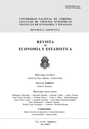 Revista de Economía y Estadística Vol. 57 Núm. 1