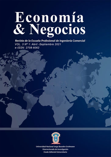 Revista Economía &amp; Negocios Vol. 3 Núm. 1