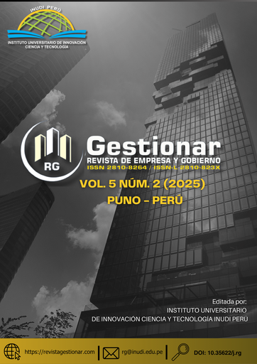 Gestionar: revista de empresa y gobierno Vol. 5 Núm. 2