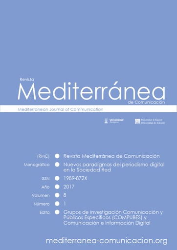 Revista Mediterránea de Comunicación Vol. 8 Núm. 1