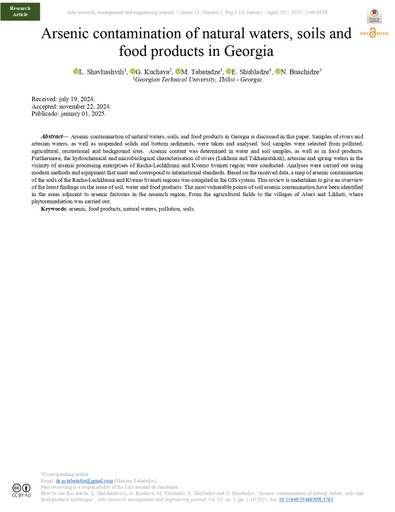 AiBi Revista de Investigación, Administración e Ingeniería Vol. 13 Núm. 1