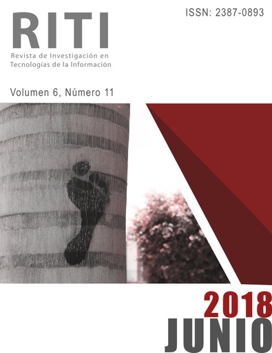 Revista de Investigación en Tecnologías de la Información Vol. 6 Núm. 11