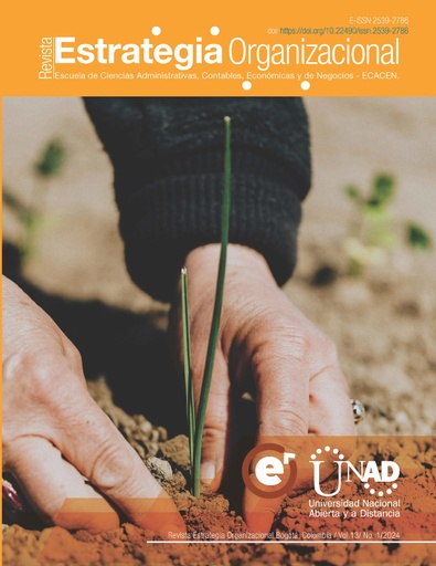 Revista Estrategia Organizacional Vol. 13 Núm. 1