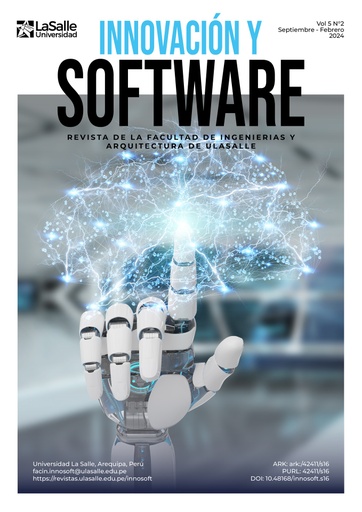 Revista Innovación y Software Vol 5 No 2