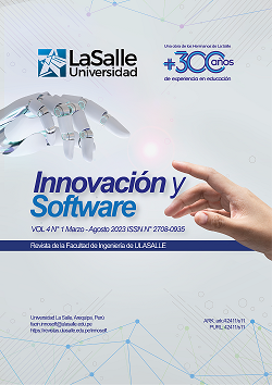 Revista Innovación y Software Vol 4 No 1