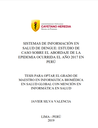 Sistemas de información en salud de dengue: estudio de caso sobre el abordaje de la epidemia ocurrida el año 2017