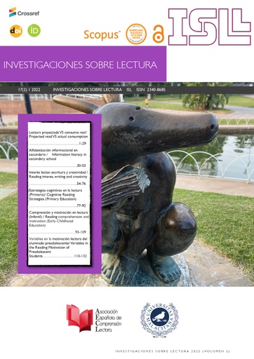 Revista Investigaciones Sobre Lectura (ISL) Vol. 17 Núm. 2