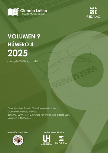 Ciencia Latina Revista Científica Multidisciplinar Vol. 9 Núm. 4