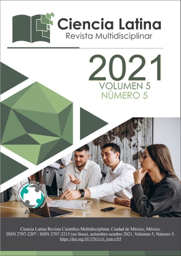Ciencia Latina Revista Científica Multidisciplinar Vol. 5 Núm. 5