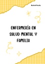 ENFERMERÍA EN SALUD MENTAL Y FAMILIA