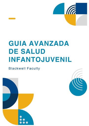 GUIA AVANZADA DE SALUD INFANTOJUVENIL