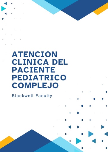 ATENCION CLINICA DEL PACIENTE PEDIATRICO COMPLEJO