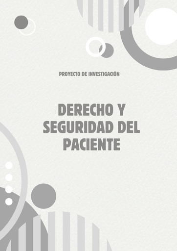 DERECHO Y SEGURIDAD DEL PACIENTE