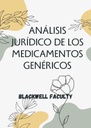ANÁLISIS JURÍDICO DE LOS MEDICAMENTOS GENÉRICOS