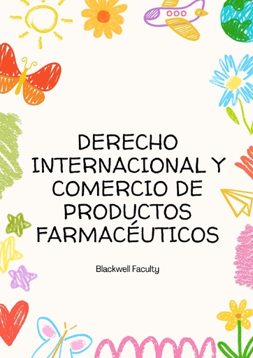 DERECHO INTERNACIONAL Y COMERCIO DE PRODUCTOS FARMACÉUTICOS