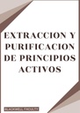EXTRACCION Y PURIFICACION DE PRINCIPIOS ACTIVOS