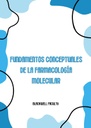 FUNDAMENTOS CONCEPTUALES DE LA FARMACOLOGÍA MOLECULAR