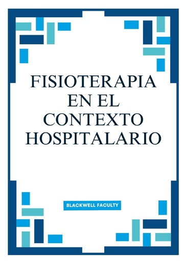 FISIOTERAPIA EN EL CONTEXTO HOSPITALARIO