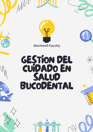 GESTION DEL CUIDADO EN SALUD BUCODENTAL
