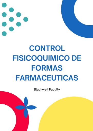 CONTROL FISICOQUIMICO DE FORMAS FARMACEUTICAS