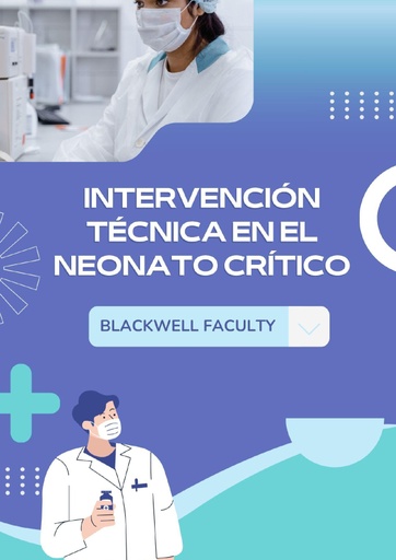 INTERVENCIÓN TÉCNICA EN EL NEONATO CRÍTICO