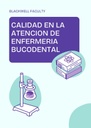 CALIDAD EN LA ATENCION DE ENFERMERIA BUCODENTAL