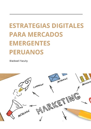 ESTRATEGIAS DIGITALES PARA MERCADOS EMERGENTES PERUANOS