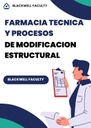 FARMACIA TECNICA Y PROCESOS DE MODIFICACION ESTRUCTURAL