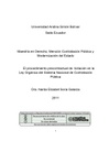 El procedimiento precontractual de licitación en la Ley Orgánica del Sistema Nacional de Contratación Pública