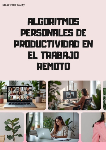 ALGORITMOS PERSONALES DE PRODUCTIVIDAD EN EL TRABAJO REMOTO
