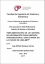 Implementación de un sistema de información para empresa agroindustrial Santa María en la ciudad de Lima 2017