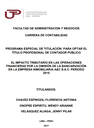 El impacto tributario en las operaciones financieras por la omisión de la bancarización en A&C S.A.C