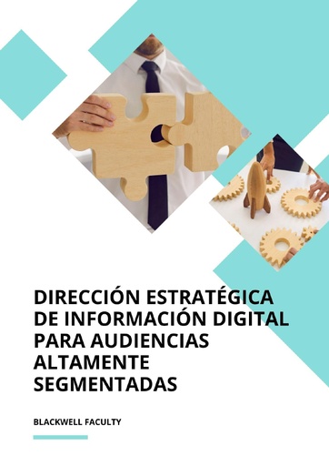 DIRECCIÓN ESTRATÉGICA DE INFORMACIÓN DIGITAL PARA AUDIENCIAS ALTAMENTE SEGMENTADAS