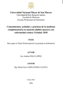 Conocimientos, actitudes y prácticas de la medicina complementaria en usuarios adultos mayores