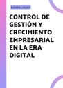 CONTROL DE GESTIÓN Y CRECIMIENTO EMPRESARIAL EN LA ERA DIGITAL