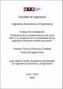 Propuesta de la implementación del costo ABC y su incidencia en la rentabilidad de las pequeñas empresas textiles peruanas