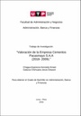 Valoración de la empresa Cementos Pacasmayo S. A. A. (2018 - 2009)