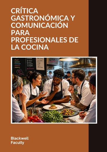 CRÍTICA GASTRONÓMICA Y COMUNICACIÓN PARA PROFESIONALES DE LA COCINA