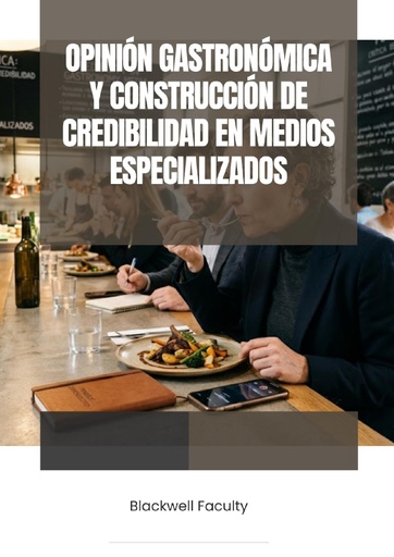 OPINIÓN GASTRONÓMICA Y CONSTRUCCIÓN DE CREDIBILIDAD EN MEDIOS ESPECIALIZADOS