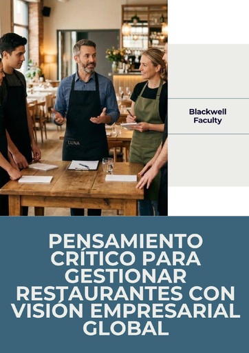 PENSAMIENTO CRÍTICO PARA GESTIONAR RESTAURANTES CON VISIÓN EMPRESARIAL GLOBAL
