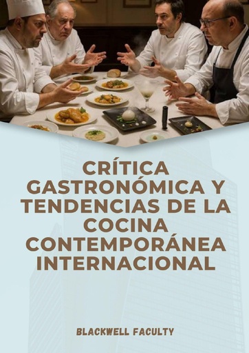 CRÍTICA GASTRONÓMICA Y TENDENCIAS DE LA COCINA CONTEMPORÁNEA INTERNACIONAL