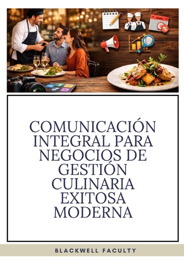COMUNICACIÓN INTEGRAL PARA NEGOCIOS DE GESTIÓN CULINARIA EXITOSA MODERNA