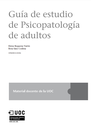 Guía de estudio de Psicopatología de adultos